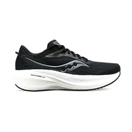 Saucony Triumph 21 Men's Shoes Black White Breathable Comfortable Racing Cushioning Road Running Sports Leisure Jogging S20882-10