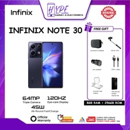 INFINIX Note 30 (8+8GB RAM + 256GB ROM) HelioG99 l 45W+5000mAh l 64MP l 120Hz l JBL Dual Speaker Hi-