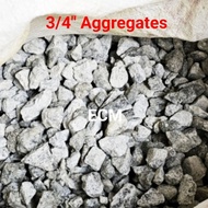3/4" AGGREGATE GRAVEL STONE/ KONKRIT STONE/ (1KG PACK)