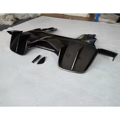 High Quality Carbon Fiber Rear Bumper Diffuser Lip Body Kit for MP4-12C 650S Upgrade to 675LT