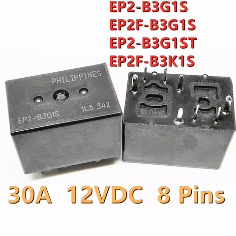 NEW EP2-B3G1S EP2F-B3G1S EP2-B3G1ST EP2F-B3K1S EP2R-N51 Automotive Relay 30A 12VDC 8 Pins