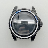 44mm Watch Case Conversion Man NH35 Sapphire Blue Case NH36 Aquatimer Mechanical Watch Accessories