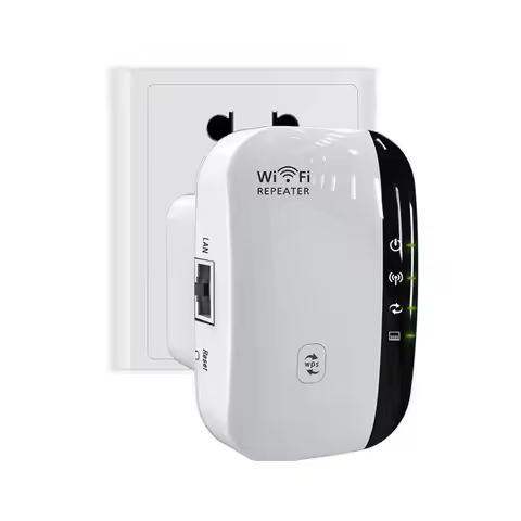 Wireless WiFi Repeater 300Mbps 2.4Ghz Repeater Network Expander Range 802.11N/B/G Wireless WiFi Repe