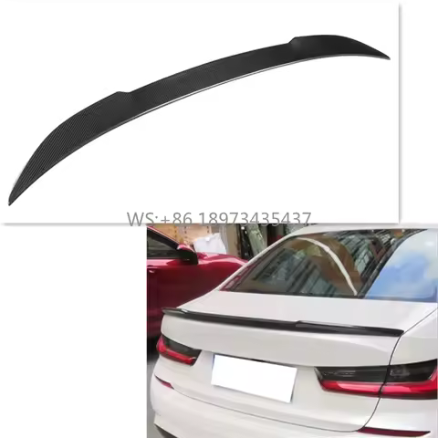 Spoiler Rear Dry Carbon CS Type For Sedan G20 G80 2020+