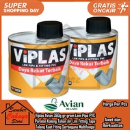 Viplas PVC Pipe Glue Can 360gr Best Adhesive Power 360 Gram Lim Pipe Plastic Fitting Tape Strength E