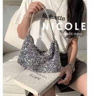 MOONLIT ~ NICOLE sequin bag | Sequin bag | Shoulder bag| Party Bag| Handbag Wanita | Blink blink bag