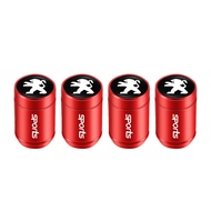 Peugeot Car Wheel Tyre Valve Caps Air Stem Covers Accessories For Peugeot 208 308 206 307 207 3008 4
