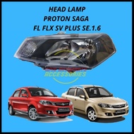 HEAD LAMP PROTON SAGA FL FLX SV PLUS LAMPU DEPAN PROTON SAGA