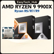 【Ready Stock】AMD Ryzen 9 9900X / Ryzen 5 9600X / Ryzen 9600X  / AMD Ryzen 7 7800X3D 8-Core, 16-Threa
