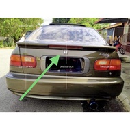 Honda Ferio Civic EG9 SR4 90-95 Spoiler Fiber With LED EG NO PAINT