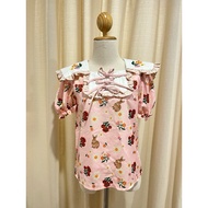 Pink Rabbit Shirt BLT Brand With Lining