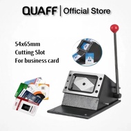 Quaff Pvc Card Die Cutter For Id Making 86mm X 54mm Cut Size