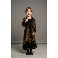 Asoka Princes Children's Batik Motif daun Kids Blouse