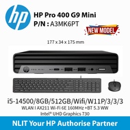 HP Pro Mini 400 G9 i5-14500T/8GB/512GB SSD / Wifi 6 /W11P A3MK6PT