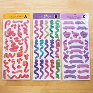 imported Stickers Various Designs set 33