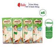 [Date T11/25] Thùng 48 Hộp Sữa Lúa Mạch Milo A2 180ml