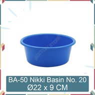 BUNTON Lion Star Basic Home BA-50 Nikki Basin No. 20 Water Basins 2 Lt 2 LionStar Quality Plastic Du