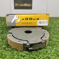 LAGENDA 115 Fi Fuel Injection SRL 115 Fi Auto Clutch Auto Shoe Kulit Clutch 100% Quality Terjamin