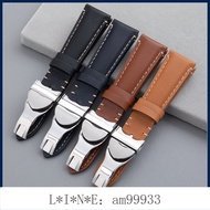 Love-Tud*or-Suitable for Soft Calf-Skin Watchband Blue Bay Panda TimingM79250 79363Bronze Watch Band22mm