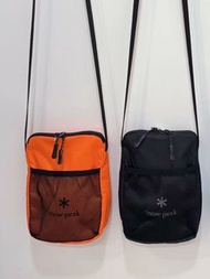 日本預訂 3包選 snow peak logo 防水拉鍊口袋 斜咩袋