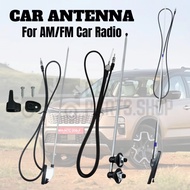 OAPC Universal Car Radio AM-FM Antenna FM AM Aerial with Extension Cable