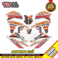Decal Cs1 Full Body Sticker Cs1 Full Body Striping Cs1 Full Body Striping HONDA Cs 1 Repsol Variatio