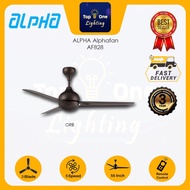 ALPHA AlphaFan - AF828 3B 56 Inch Ceiling Fan with 3 Blades (5 Speed Remote)