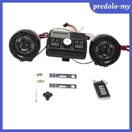 [Serenable] Waterproof Motorcycle UTV Electric Bike Handlebar Mount Audio FM Remote