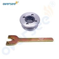 56120-ZY9 Tilt End Cap W/Seals For Showa Outboard Motor 56120-ZY9-003 64E-43810 and Wrench