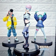 Cyberpunk 2077 Anime Merchandise Figure Edge Walker Rebecca David Lucy Two-Dimensional Pain Bag Pend