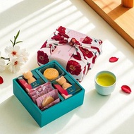 │日式風呂敷禮盒│手工點心常溫餅乾禮盒 11入(花色隨機出貨)