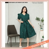Beautiful, Cool, Korean Style Dress Top Macadamia House/ - D4381 Margo Lady Embroidery Flory Dress f
