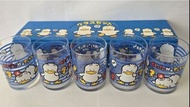 日本製 1990年 Sanrio AP鴨 Ahiru No Pekkle  玻璃杯