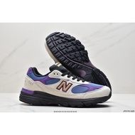 New Balance 993 outdoor prevalent training shoes grey purple blue MR993ALL hot sale