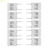 weroyal 10 pcs 0 1R 5 for W 5% Cement Resistor 0 1Ohm Non-Inductive Resistor BPR56