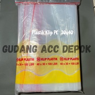 30x40 Clip Zipper Ziplock Large Clothes Plastic Bag 30 x 40 laundry Plastic Pants etc.