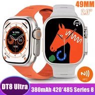 2023 New DT8 Ultra 49Mm Smart Watch Series 8 2.0" Bluetooth Call Body Temperature Measure Sports Iwo Smartwatch Men Woman Waterproof