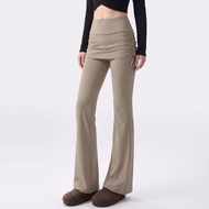 YOYO | High-waisted Buttlifting Wide-leg Flared Sporty Yoga Pants