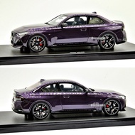 1/18 GT Spirit BMW M240i (G42) Thundernight Metallic 2023 Mini GT Hotwheels