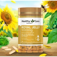 Healthy Care-Royal Jelly 1000mg 365 Capsules 9/2023 (New packaging)