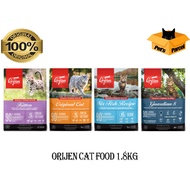Orijen Cat Food (1.8kg) Kitten/ Original Cat/ Guardian 8/ Six Fish