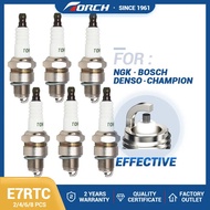 Integral Terminal Spark Plugs  E7RTC Replacement for Candles BPR7HS 6422 ARCTIC CAT BOMBARDIER KAWAS