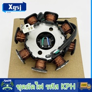 มัดไฟ เวฟ125R/Sดรีม125 ตัวเถิด/ตัวหน้าแหลม รหัส KPH-912 ฟิลคอยล์ มัดไฟ WAVE125R/S DREAM125 ใช้ในรถรุ