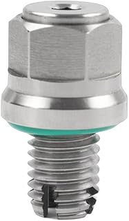 M10.4-1.25x15mm Engine Oil Drain Plug Magnetic Oil Pan Bolt with O-ring Crush Washer Thread Piggybac