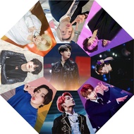 BTS Customized Folding Folding Umbrella JK Umbrella V Vinyl Anti-Ultraviolet Sunny Umbrella