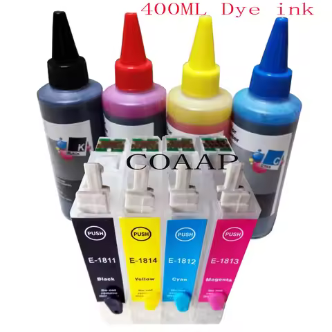 T1811 T1816 18XL Refillable Cartridge for EPSON XP 30 102 302 402 202 305 205 212 405 312 412 415 21