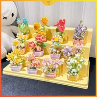 Nano Building Blocks Flowers DIY Toy Puzzle Bricks Flower Pot Building Blocks Toys Puzzle Bricks
