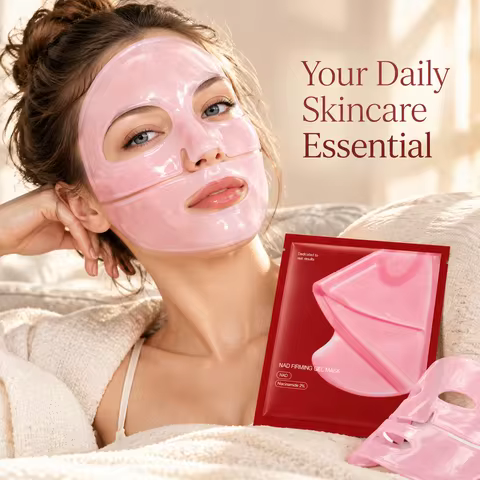 NAD Jelly Gel Mask Facial Sheet Mask Moisturizing Face Mask Hydrating Skincare Mask Niacinamide Mask