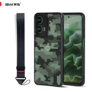 IBMRS Camo Clear Transparent Shockproof Phone Protection Case Designed for Motorola Moto G35 Full Co