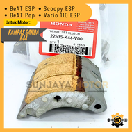 Kampas Ganda K44 Kampas Kopling Sentrifugal Kualitas Original Honda Beat ESP Scoopy ESP Beat Pop Var